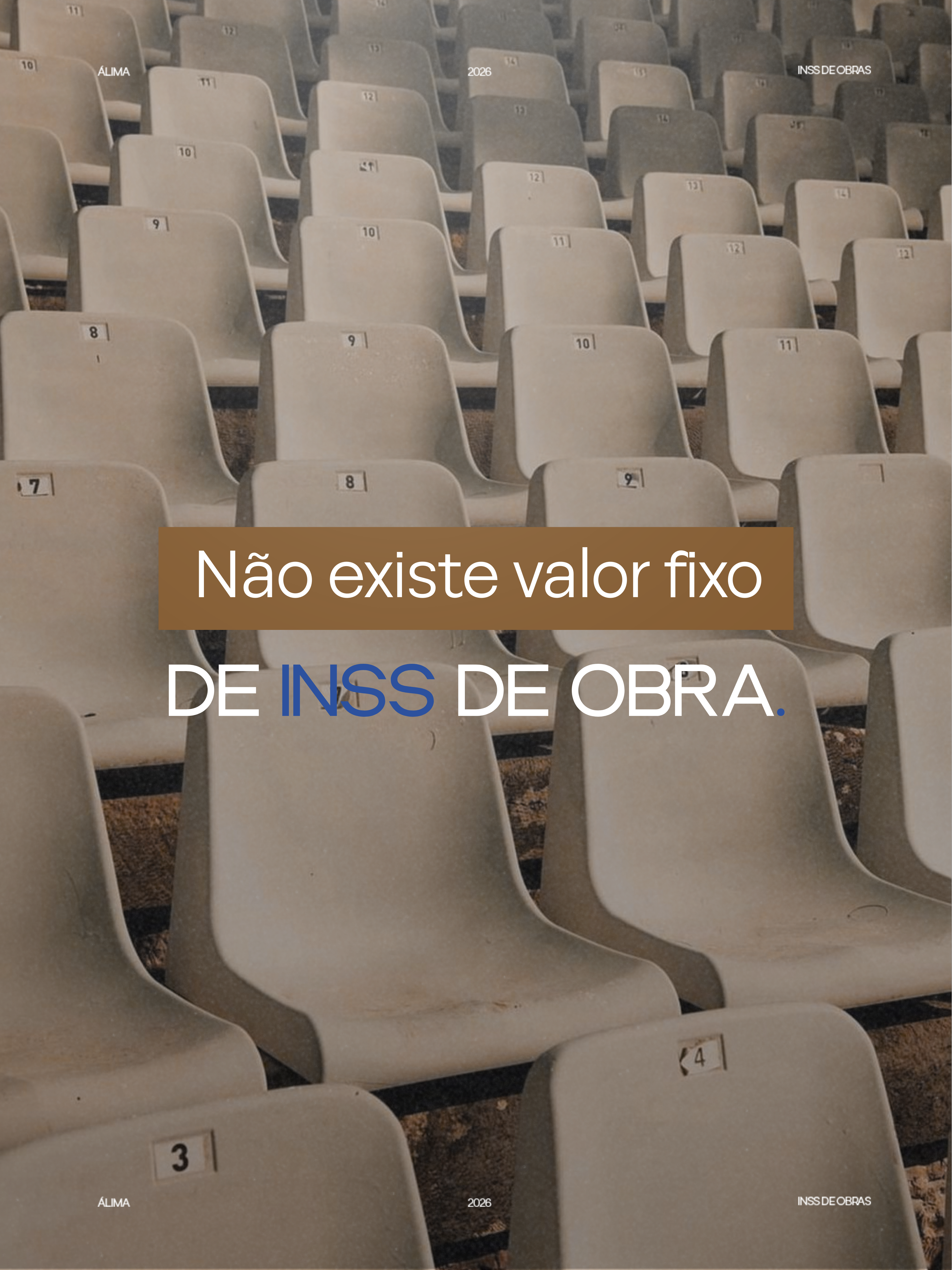 INSS de obra não é padrão, é cálculo